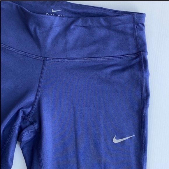 Nike Dry Fit Cropped Leggings Size S - Picture 5 of 13